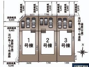 　区画図　