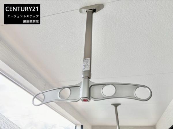 　バルコニー　バルコニーの設備が印象的です