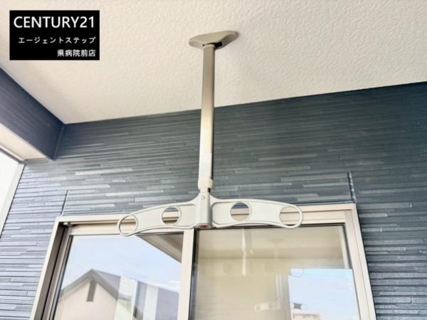 　バルコニー　バルコニー設備が充実しています