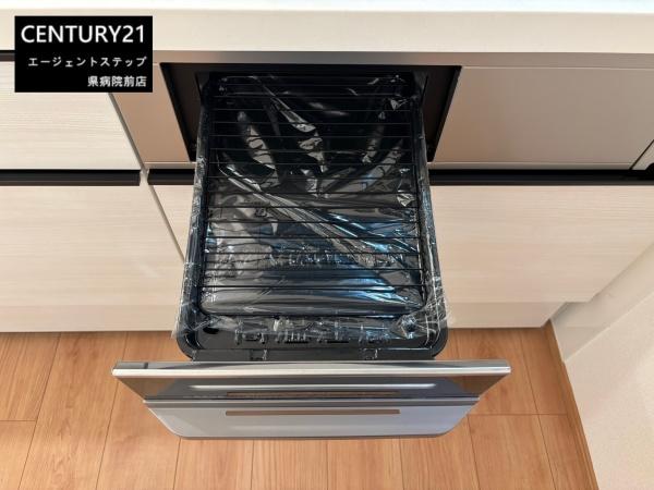 　キッチン　シンプルなキッチン空間です