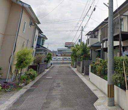　前面道路含む現地写真　