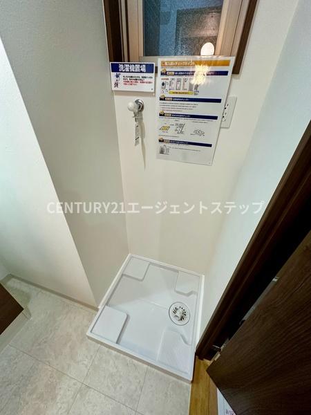 　洗面台・洗面所　室内洗濯機置場