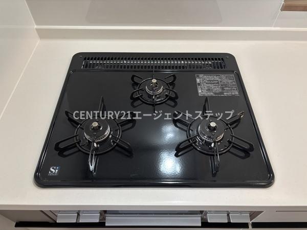 　キッチン　コンロ付きのキッチンです
