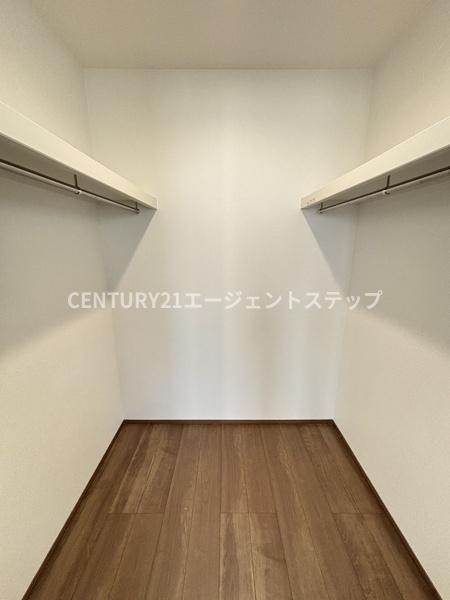 　収納　収納スペースが広々としています