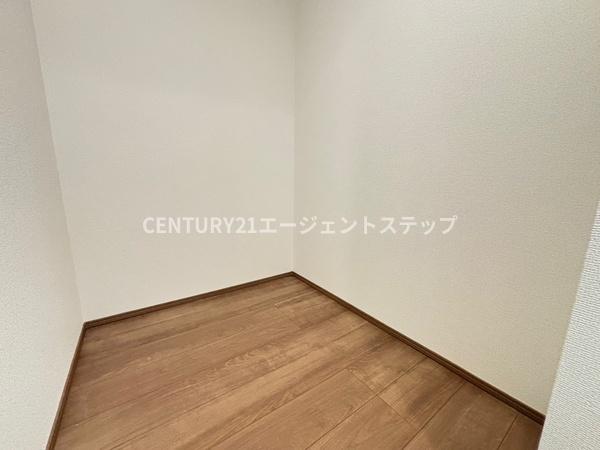 　収納　収納スペースが広々としています