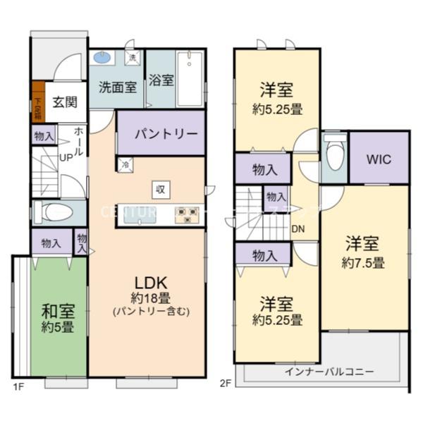　間取り　使いやすい間取りです