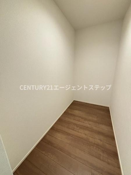 　収納　収納スペースが広々しています