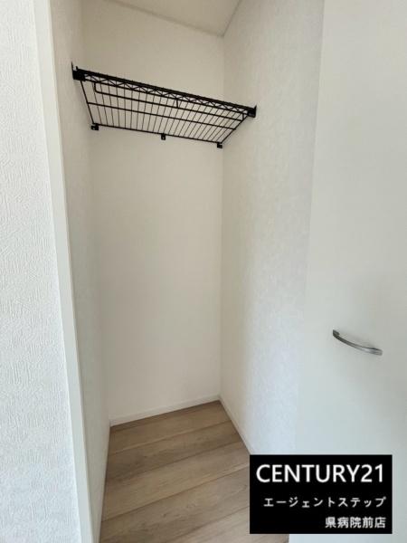 　収納　すっきりとした収納スペースです