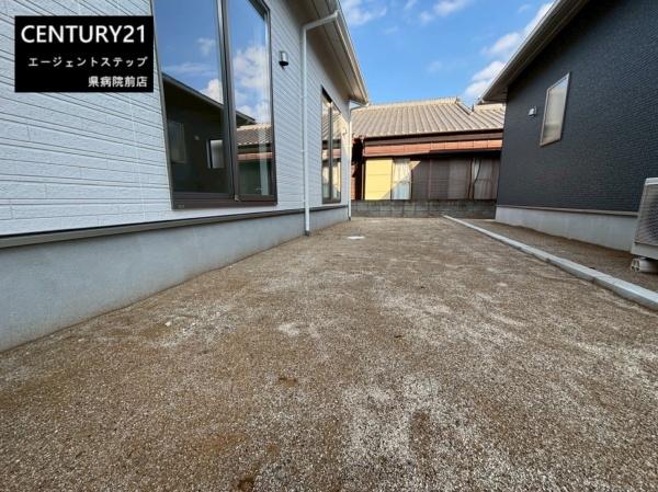 　庭　開放感のある庭が魅力です