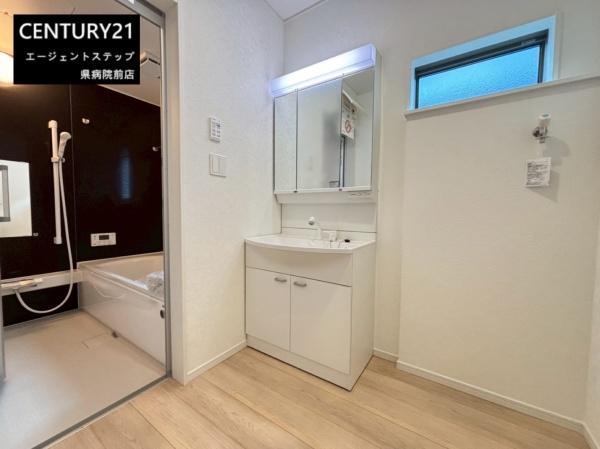 　洗面台・洗面所　洗面所は清潔感があります