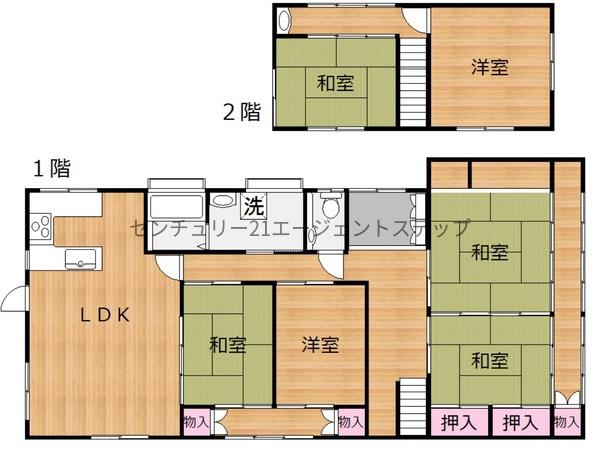 　間取り　間取りが充実しています