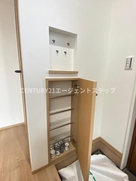 　収納　収納スペースが充実しています