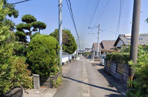 　前面道路含む現地写真　前面道路が整備されています