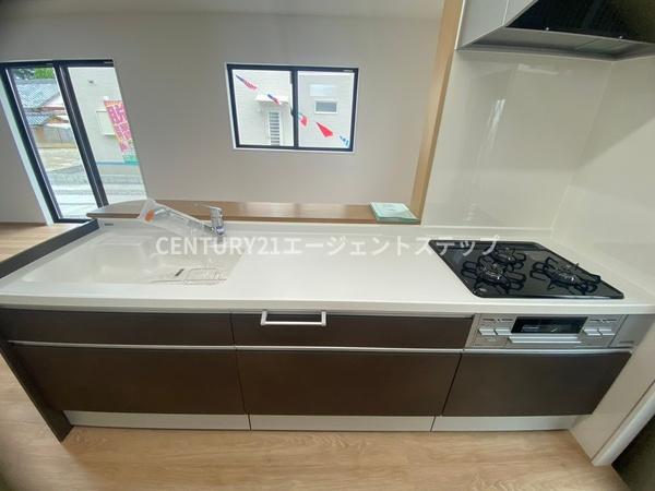 　キッチン　機能的なキッチンです