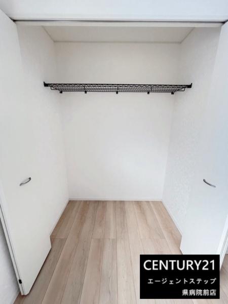 　収納　収納スペースが広々としています