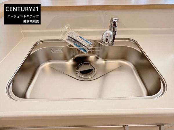 　キッチン　使い勝手の良いキッチンシンクです