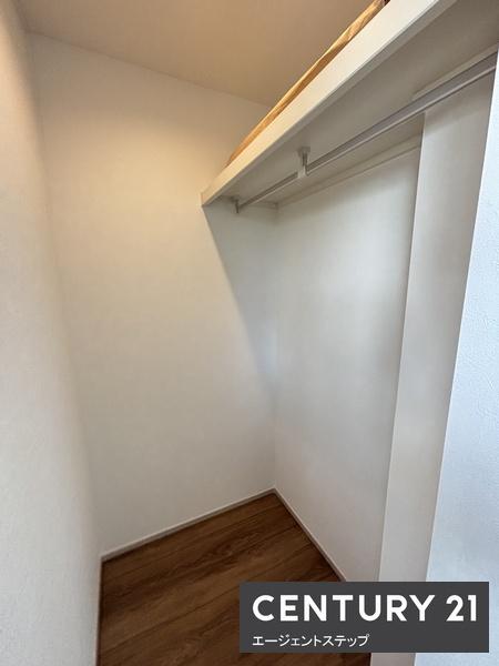 　収納　収納スペースが広々しています