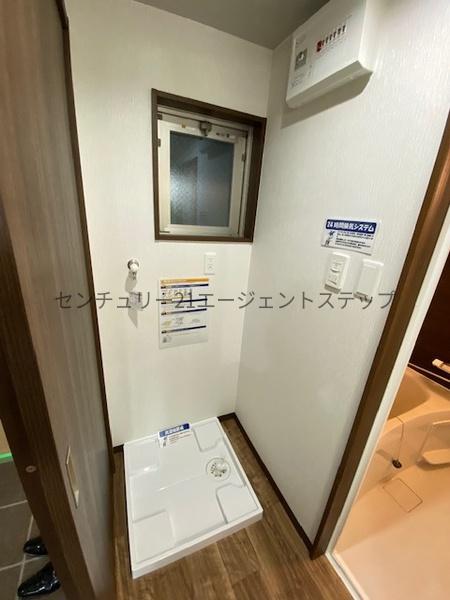 　洗面台・洗面所　室内洗濯機置場
