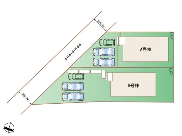 　全体区画図　全体区画図が分かりやすいです