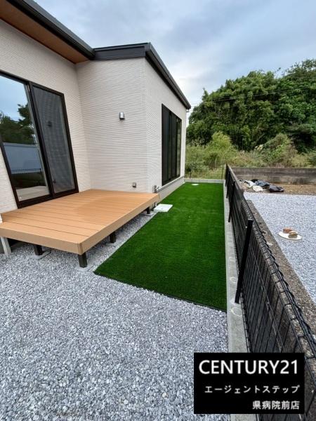 　庭　庭スペースが魅力的です