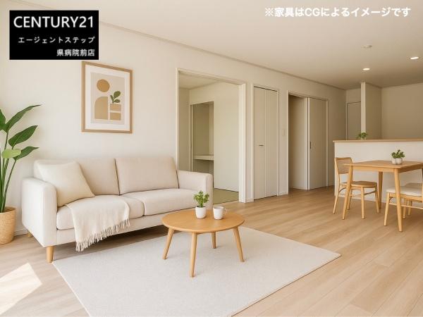 　リビング　※家具はCGによるイメージです