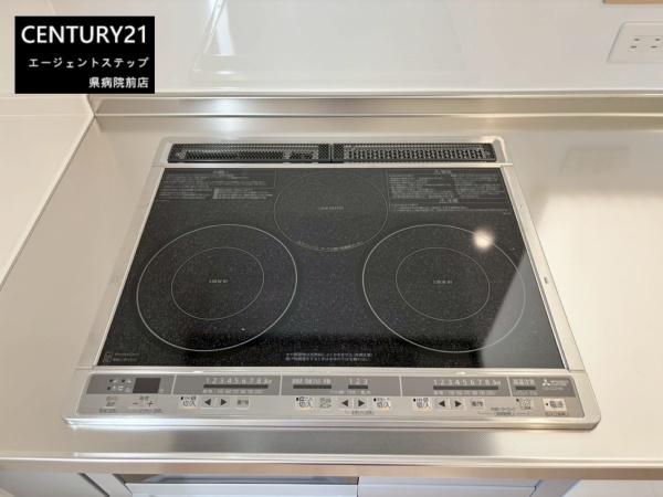 　キッチン　IHクッキングヒーター