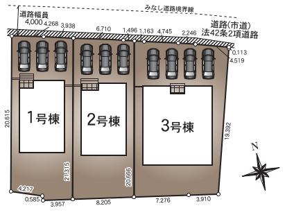 　区画図　