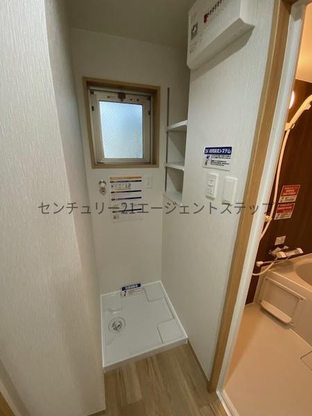 　洗面台・洗面所　室内洗濯機置場