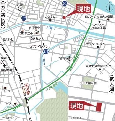 　現地案内図　