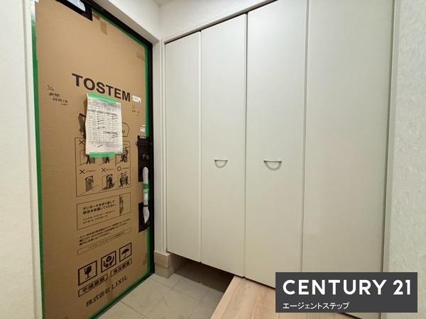 　収納　玄関収納が便利です