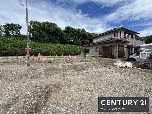 　外観　外観が開放的な土地です