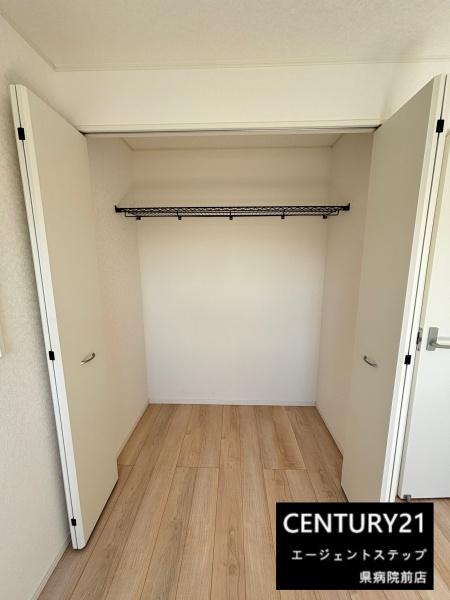 　収納　収納スペースが広々しています