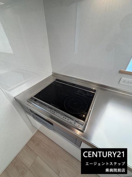 　キッチン　IH設置のキッチンです