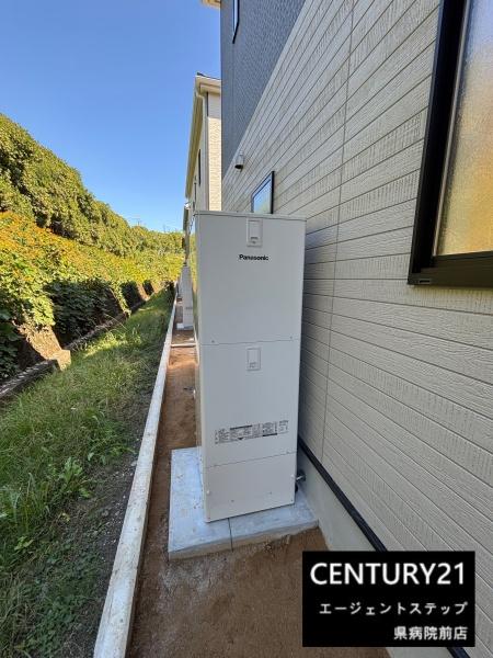 　その他現地　設備設置済みの外構です