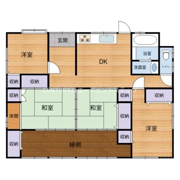 　間取り　