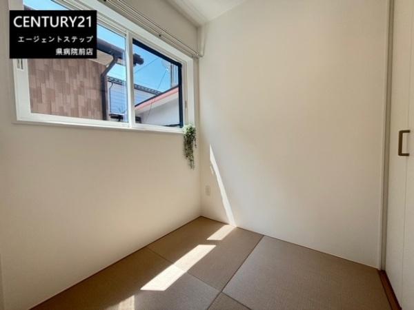 　和室　明るい和室が魅力です