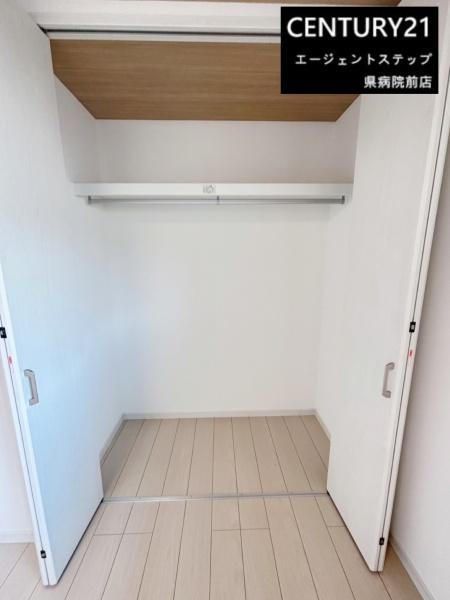 　収納　収納スペースが広めの収納です