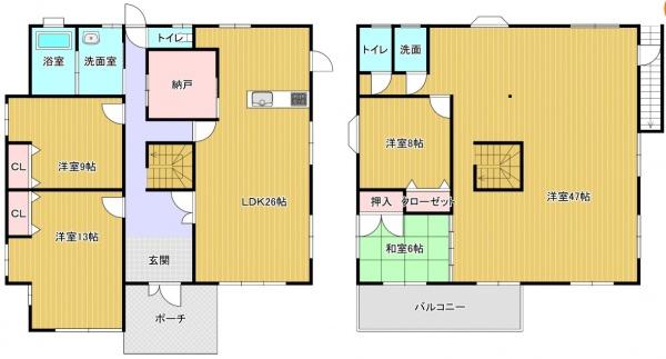　間取り　