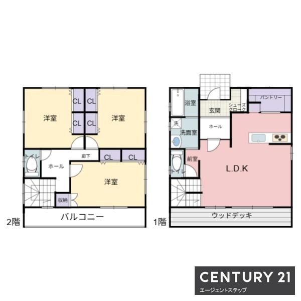 　間取り　使いやすい間取りが魅力です