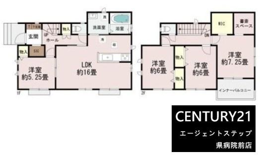 　間取り　使い勝手の良い間取りです