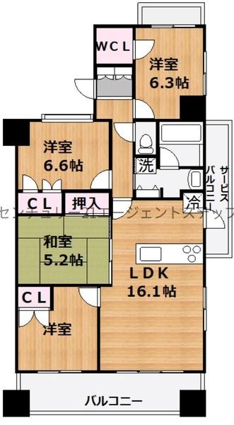 　間取り　
