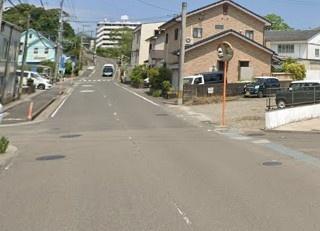 　現地土地写真　南側道路