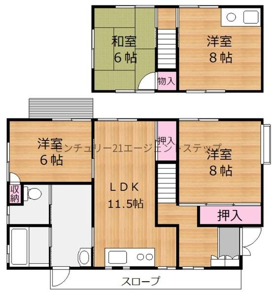 　間取り　