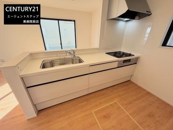 　キッチン　機能的なキッチンです