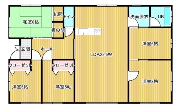 　間取り　