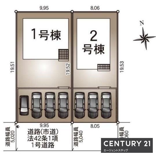 　区画図　