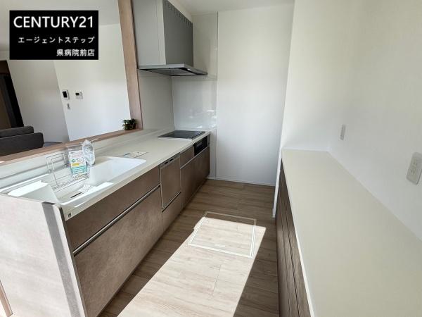 　キッチン　キッチンがすっきりとしています