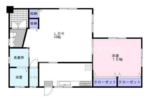 　間取り　使いやすい間取りが特徴です