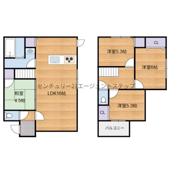 　間取り　