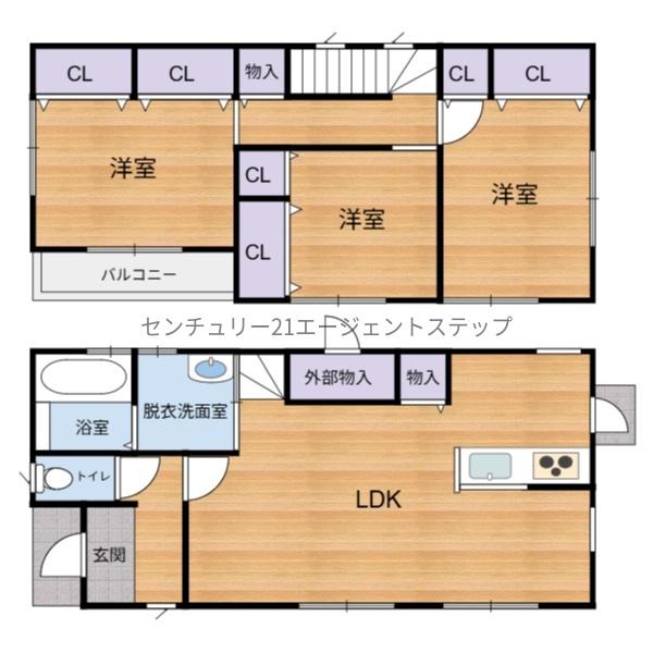 　間取り　